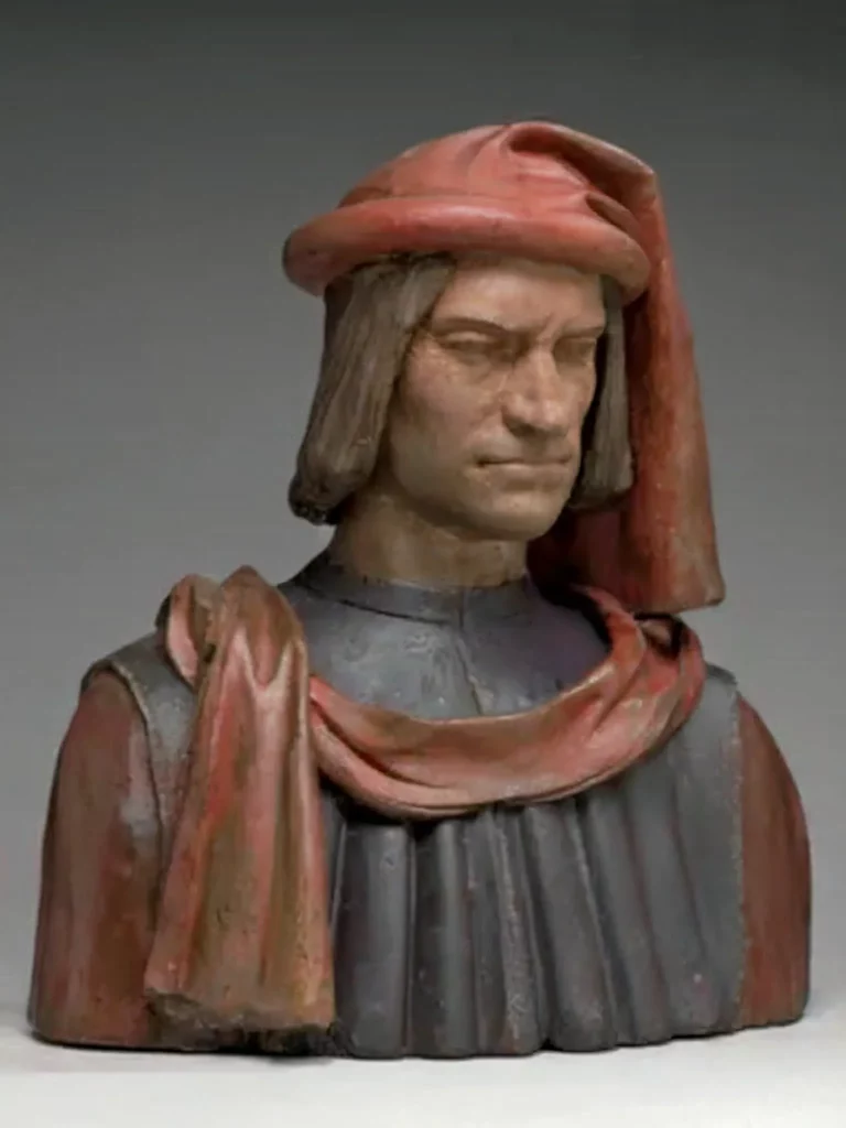 terracotta bust of Lorenzo the Magnificent