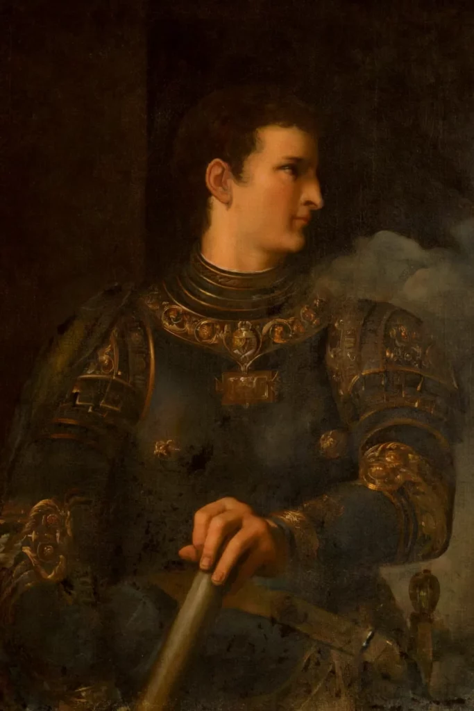 old masters painting of Caligula