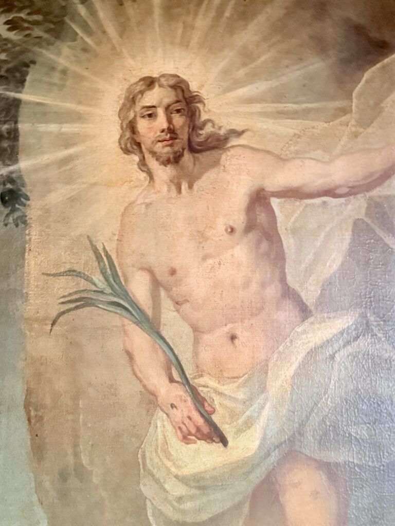 Painting in Our Lord in the Attic Museum