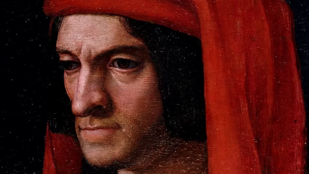 portrait of Lorenzo in his red cap