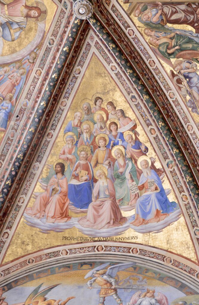 Fra Angelico prophets fresco