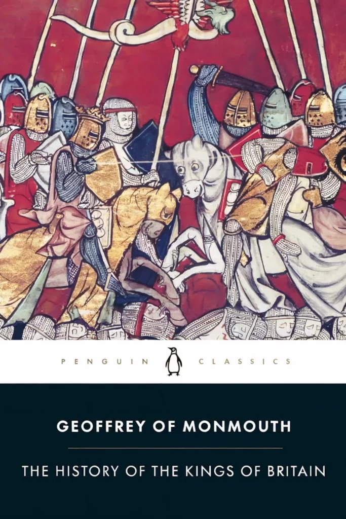 book cover of Monmouth's history of British kings