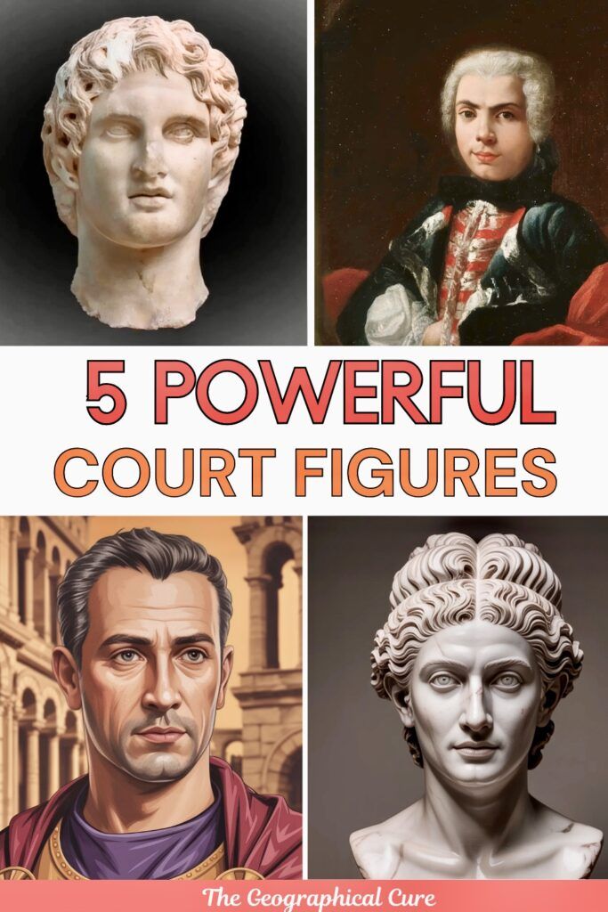 Pinterest pin graphic for guide to famous eunuchs in history