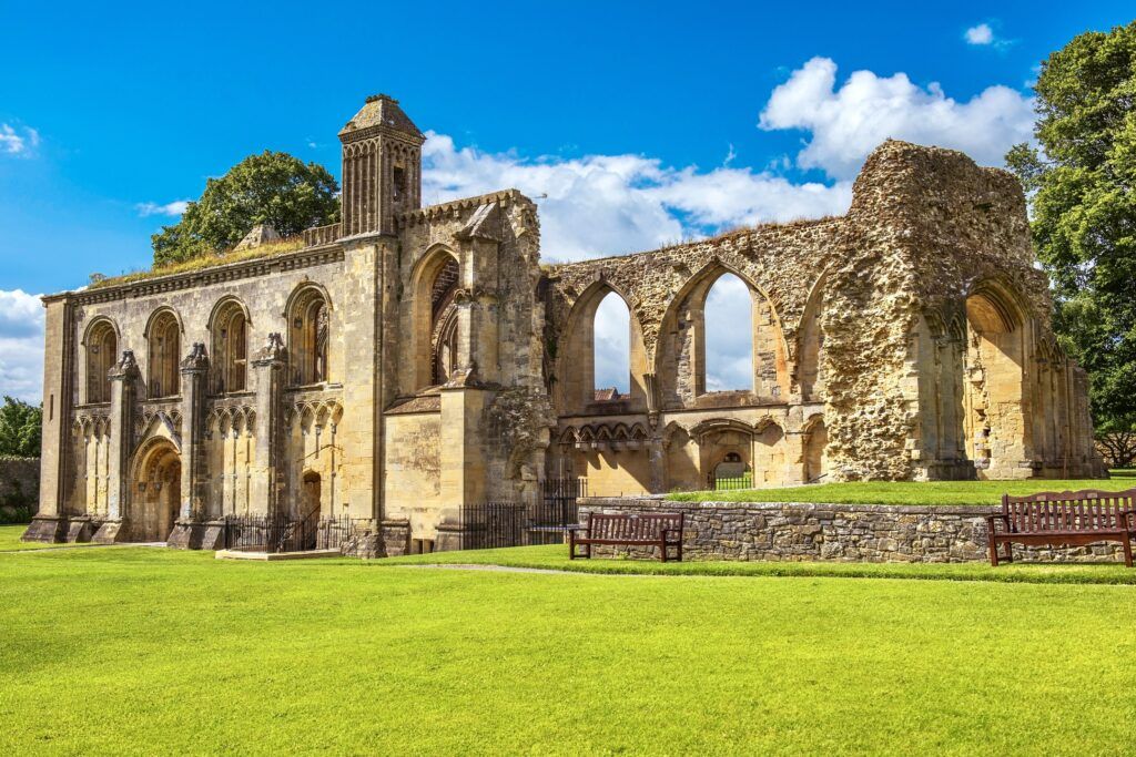 ruins of Glastonbury Abbey
