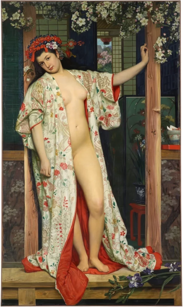James Tissot, Japanese Bath, 1864