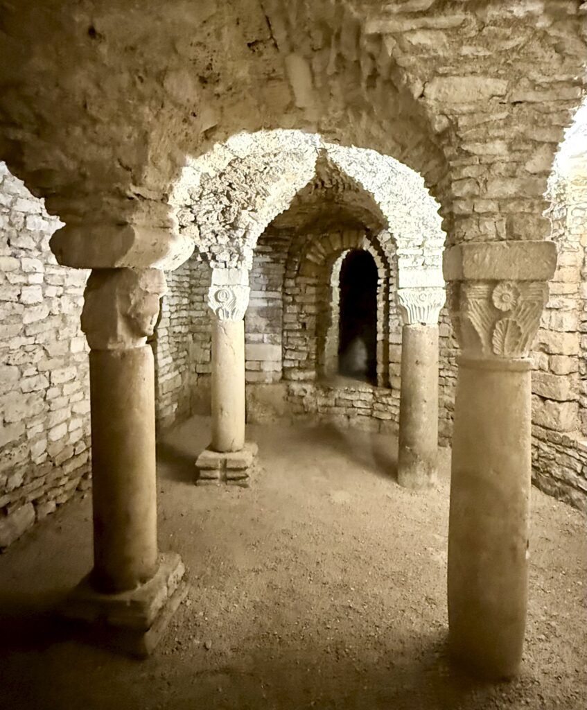 ruins of the crypt