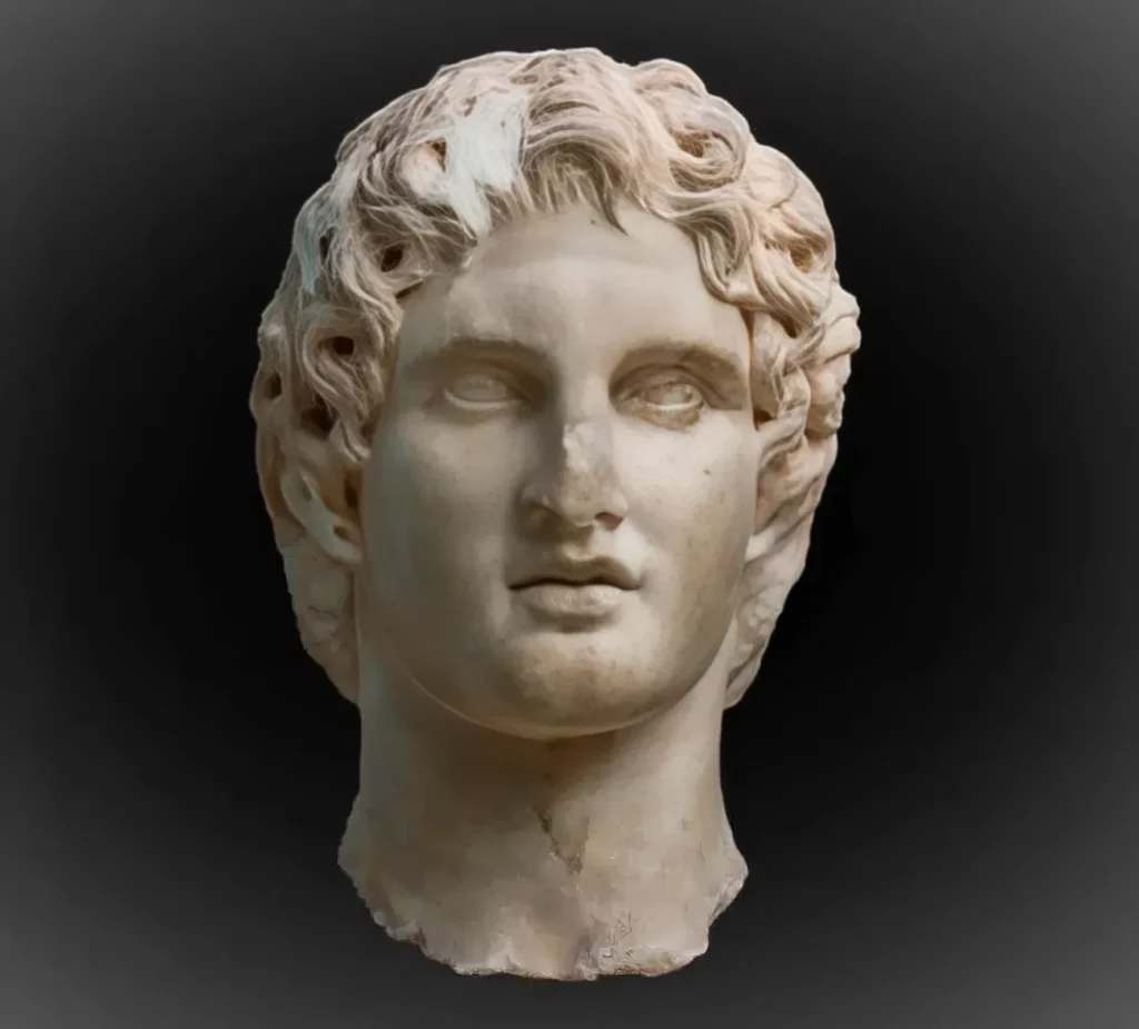 bust of hte eunuch Bagoas