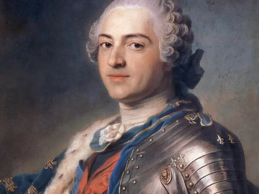portrait of Louis XV