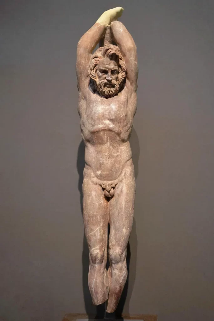 statue of the satyr Marsyas