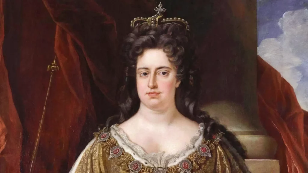 portrait of Queen Anne