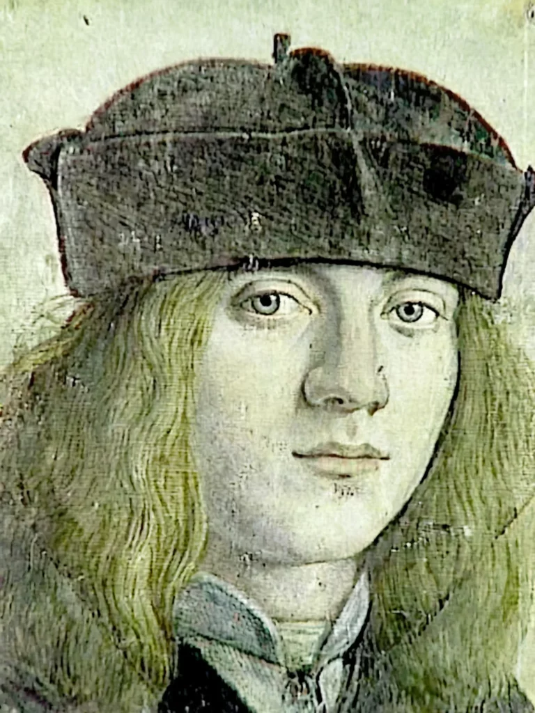 Leonardo drawing of Caprotti