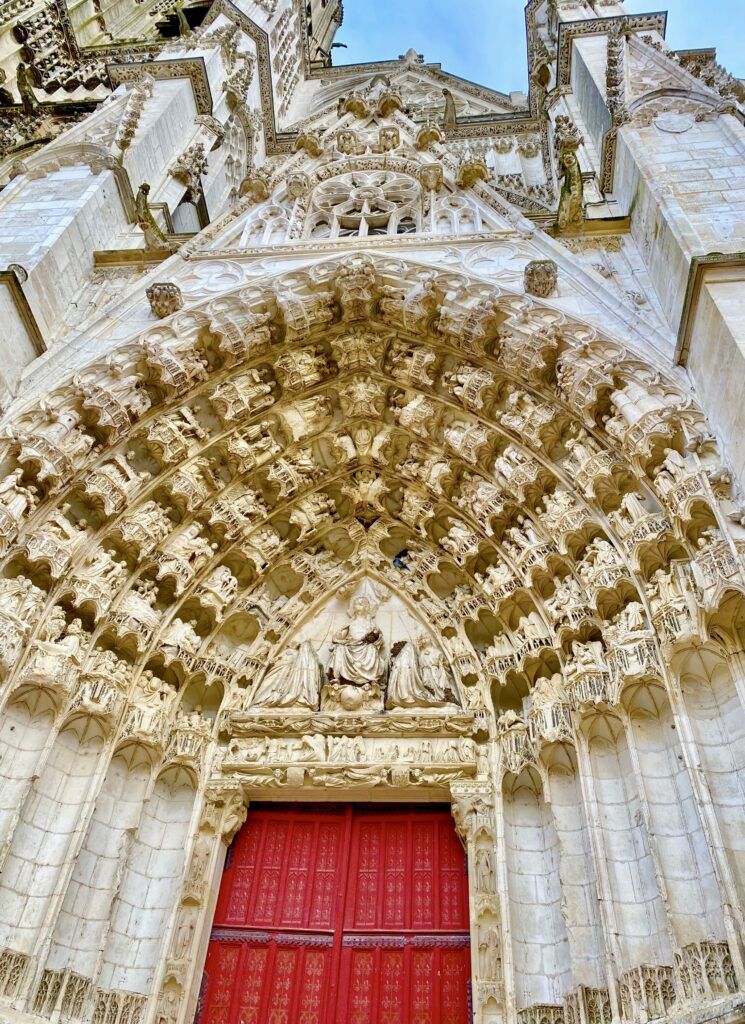 Flamboyant Gothic tympanum