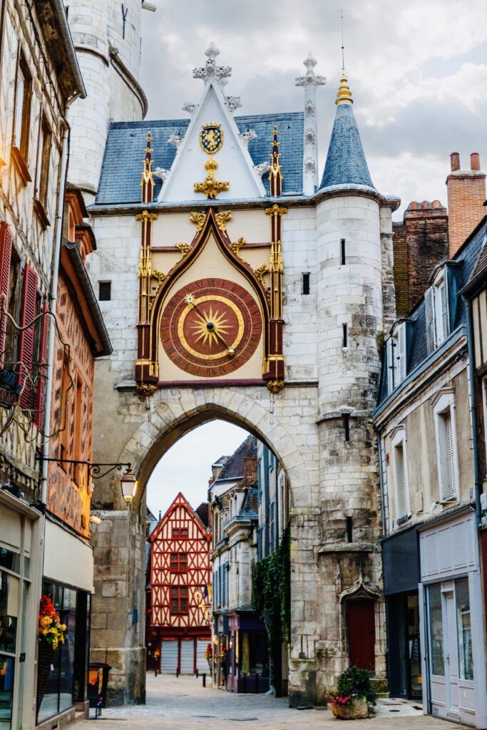 Auxerre clock tower
