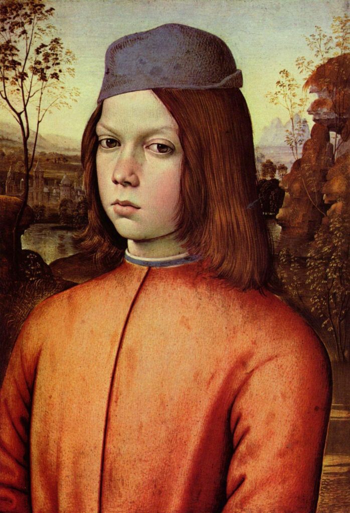 Pinturicchio, Portrait of a Boy, 1480s