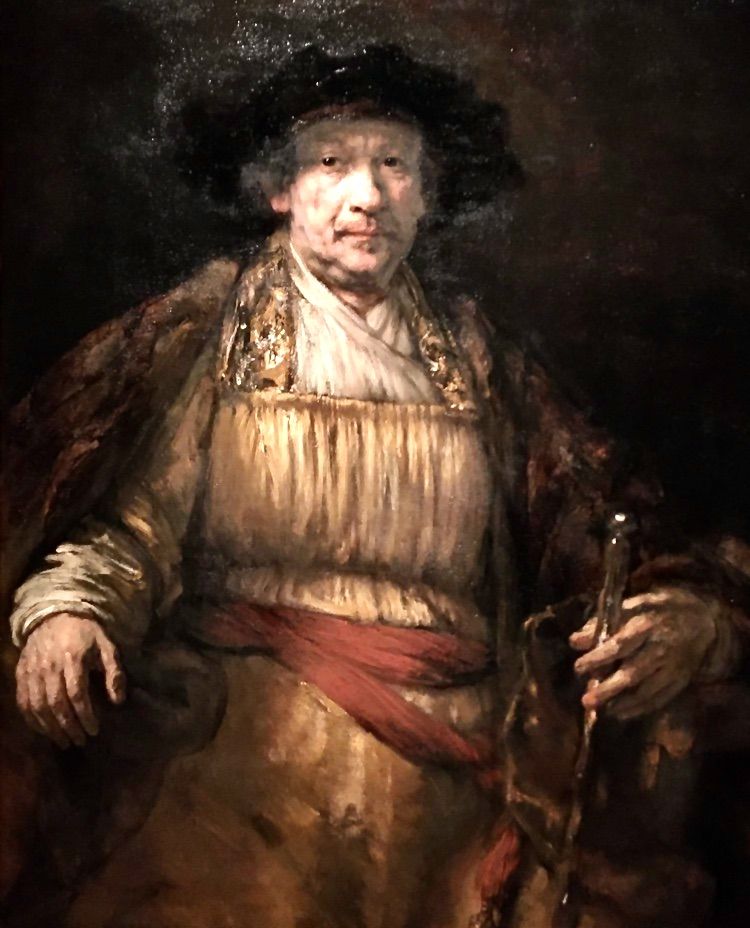 Rembrandt, Self-Portrait, 1658