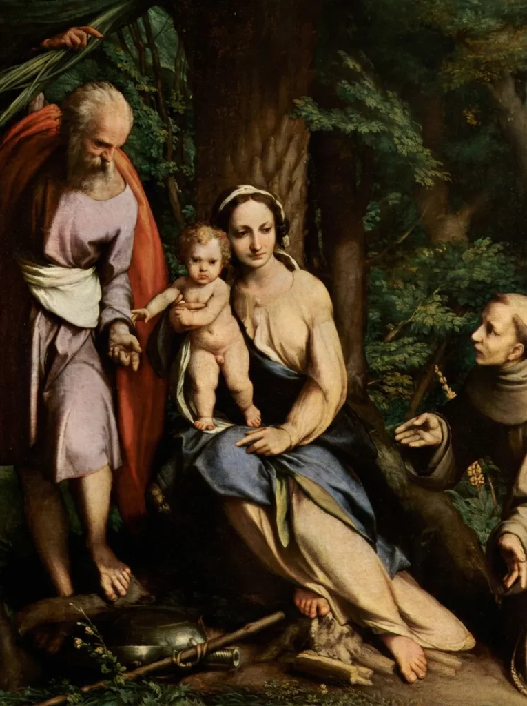 Corregio, Rest on the Flight into Egypt, 1520