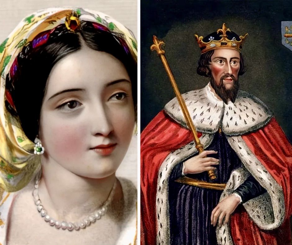 portraits of Eleanor and Edward
