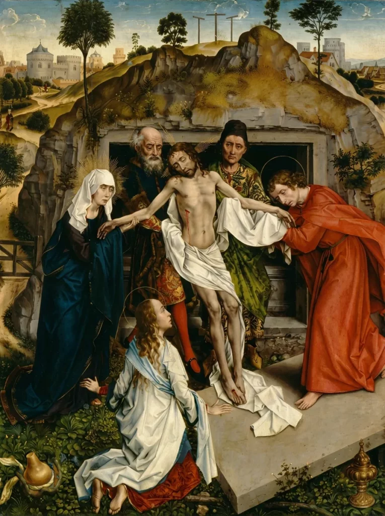 Van der Weyden, Entombment of Christ, 1450