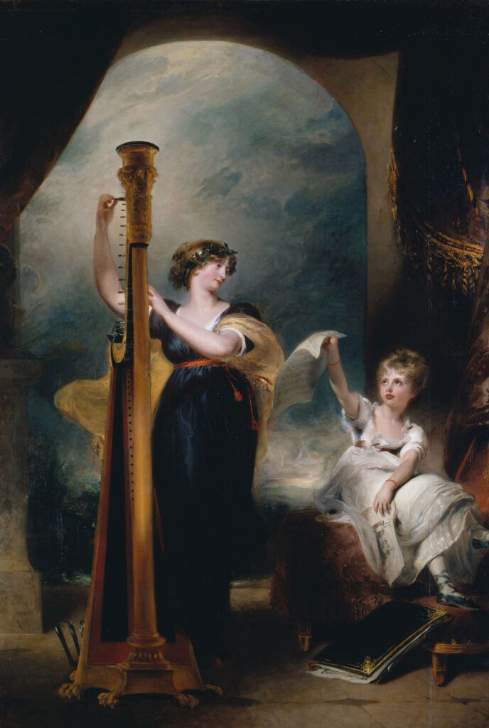 Lawrence, Princess Caroline and Charlotte, 1801