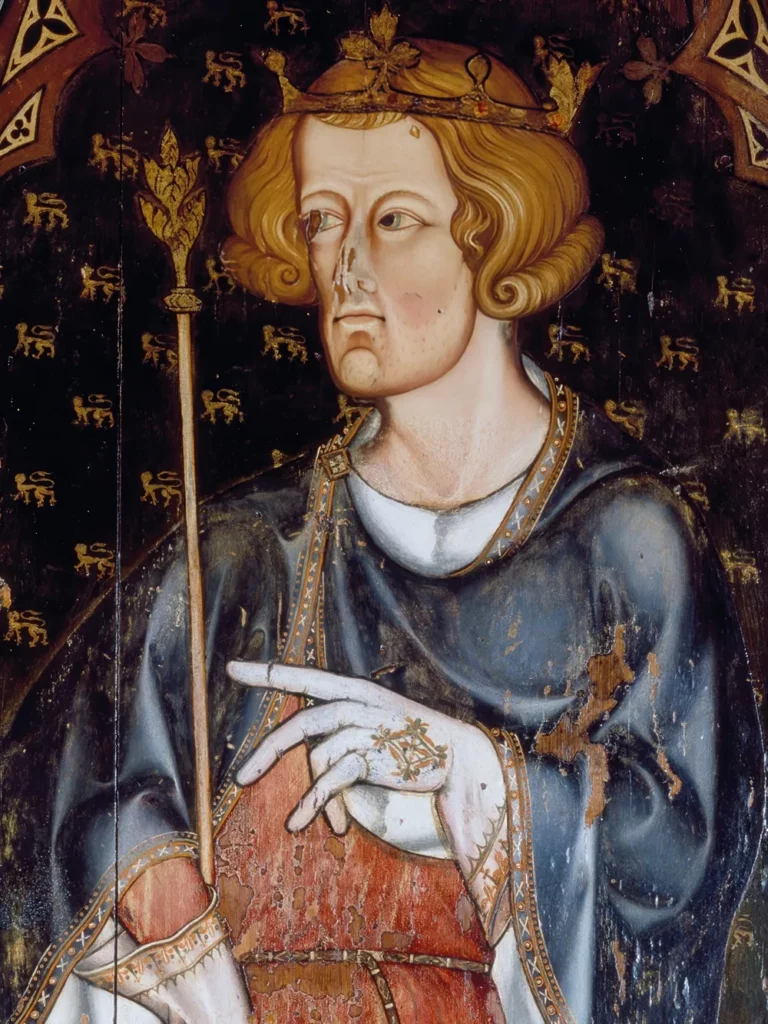posthumous, symbolic portrait of Edward I of England
