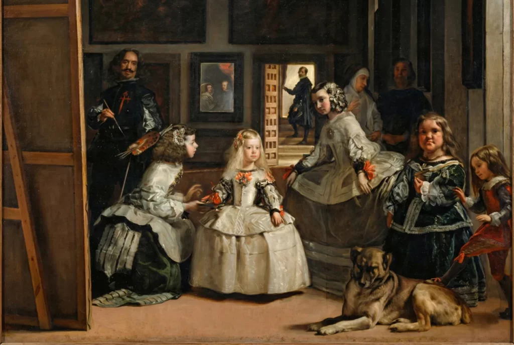 detail of Las Meninas
