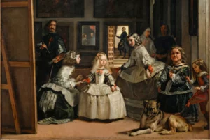 detail of Las Meninas