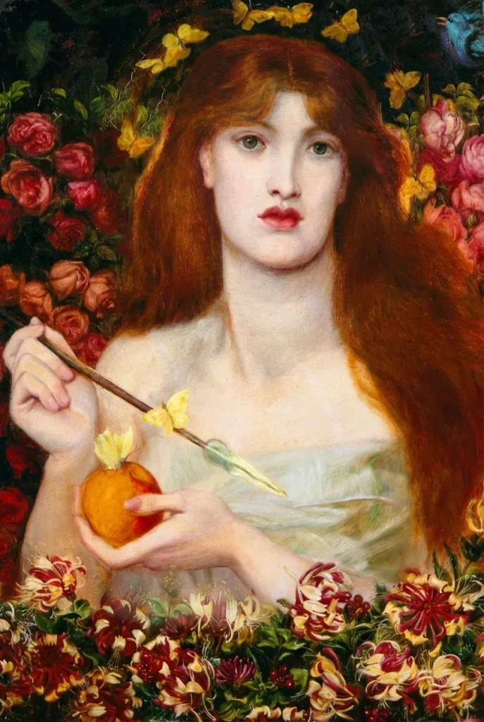 Rossetti, Venus Verticordia, 1864-68