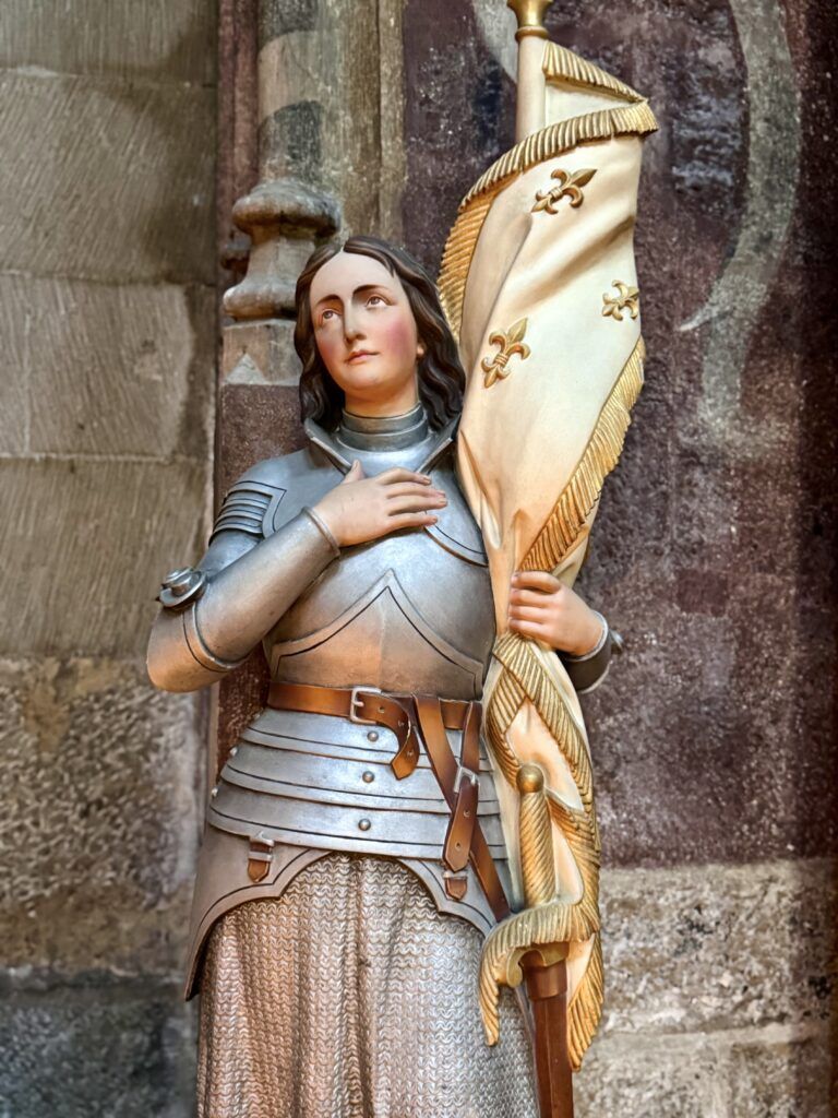 Joan of Arc sculpture