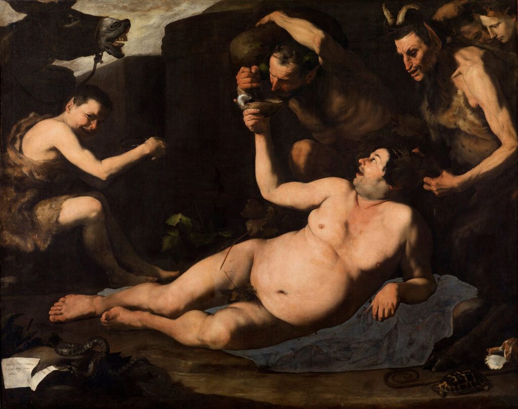 Ribera, Drunken Silenus, 1626