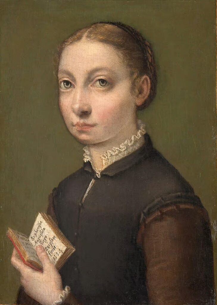 Anguissola, Self-Portrait, 1554