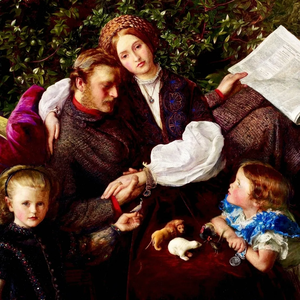 Millais, Peace Concluded, 1856