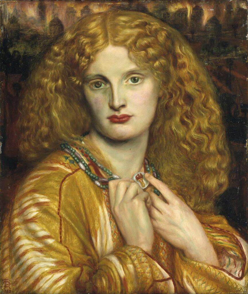 Rossetti, Helen of Troy, 1863