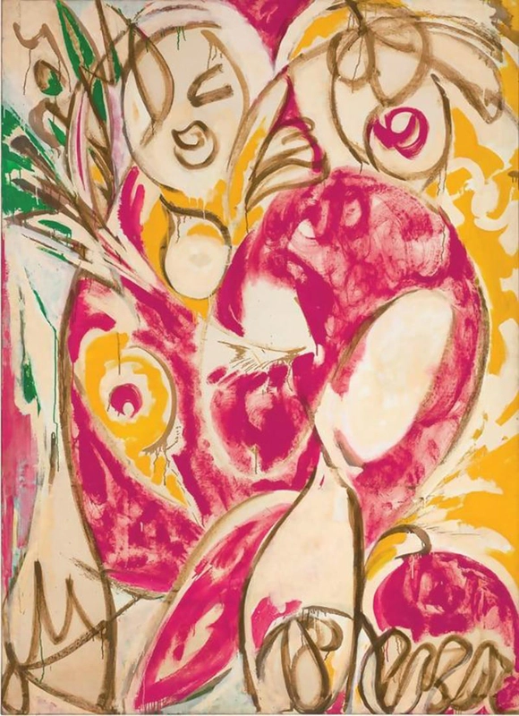 Krasner, Sun Woman, 1957