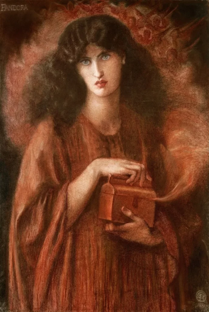 Rossetti, Pandora, 1871