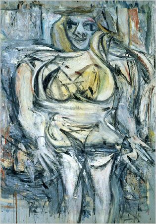 de Kooning, Woman III, 1953