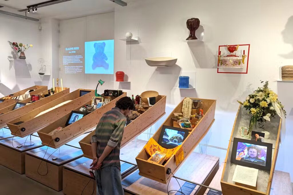 exhibit in the history museum