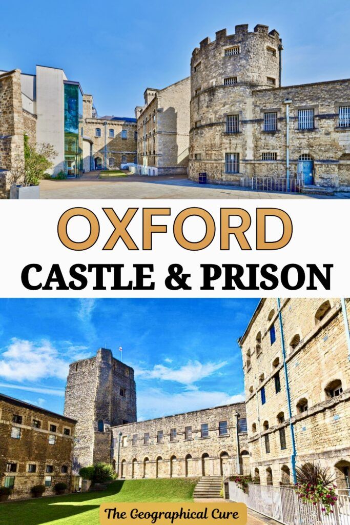 Pin graphic for guide to Oxford Castle