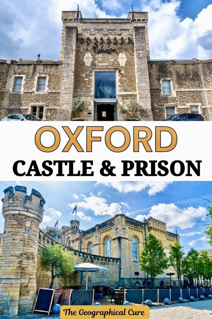 Pin graphic for guide to Oxford Castle