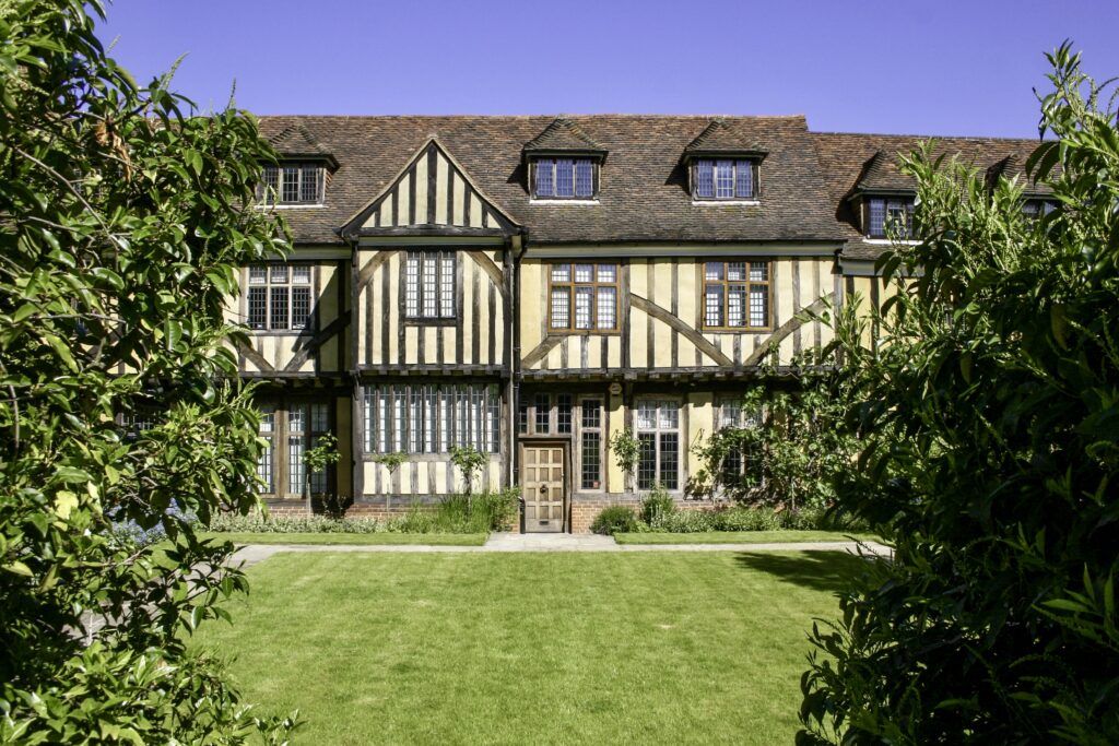 Tudor exterior of Eltham Palace