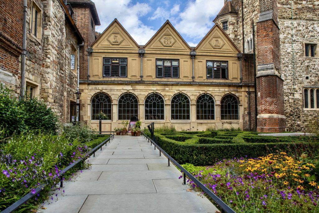 view of the exterior facade of Charterhouse