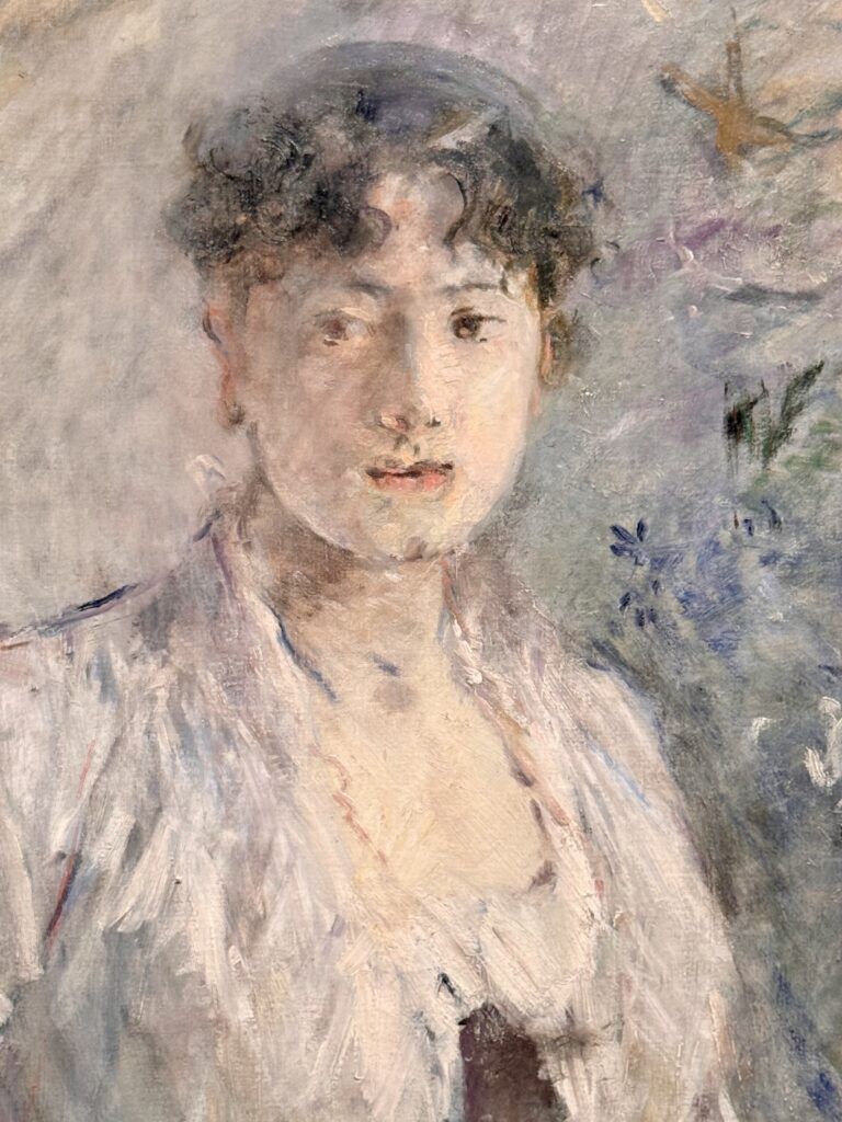Morisot, Young Woman in Mauve, 1880