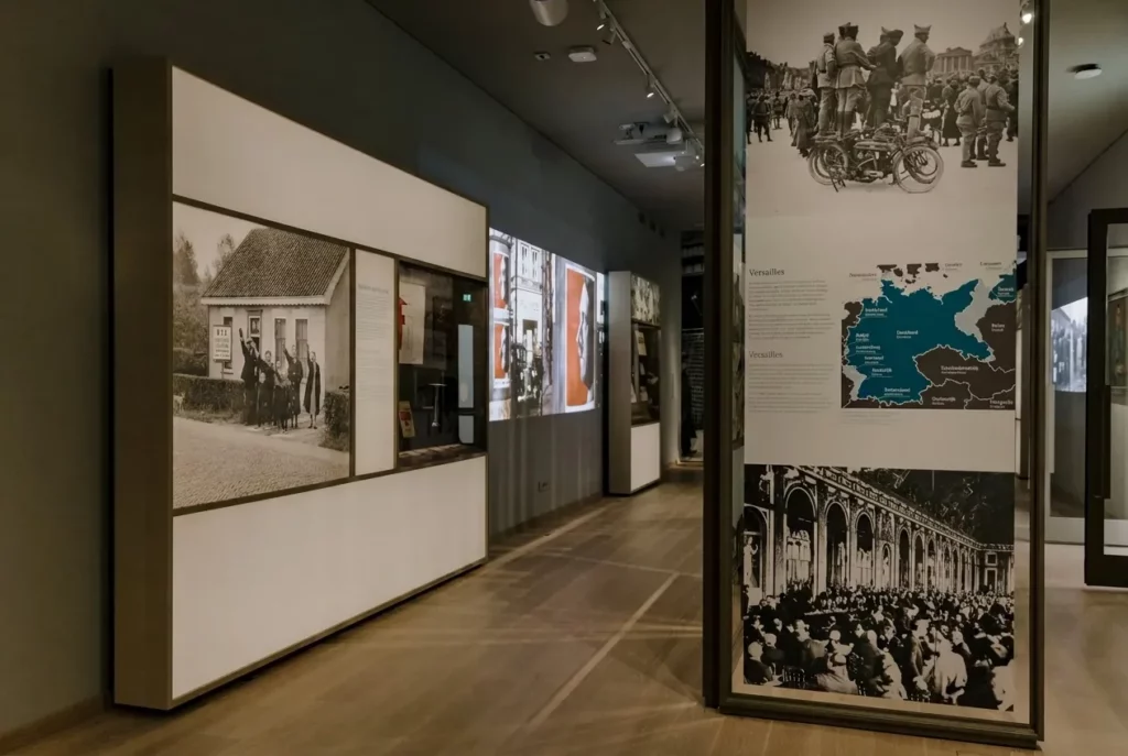 exhibits in the Holocaust Museum