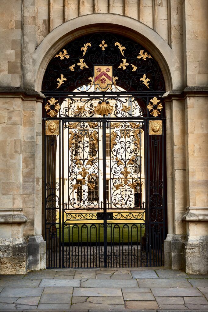 entrance gate to All Souls College