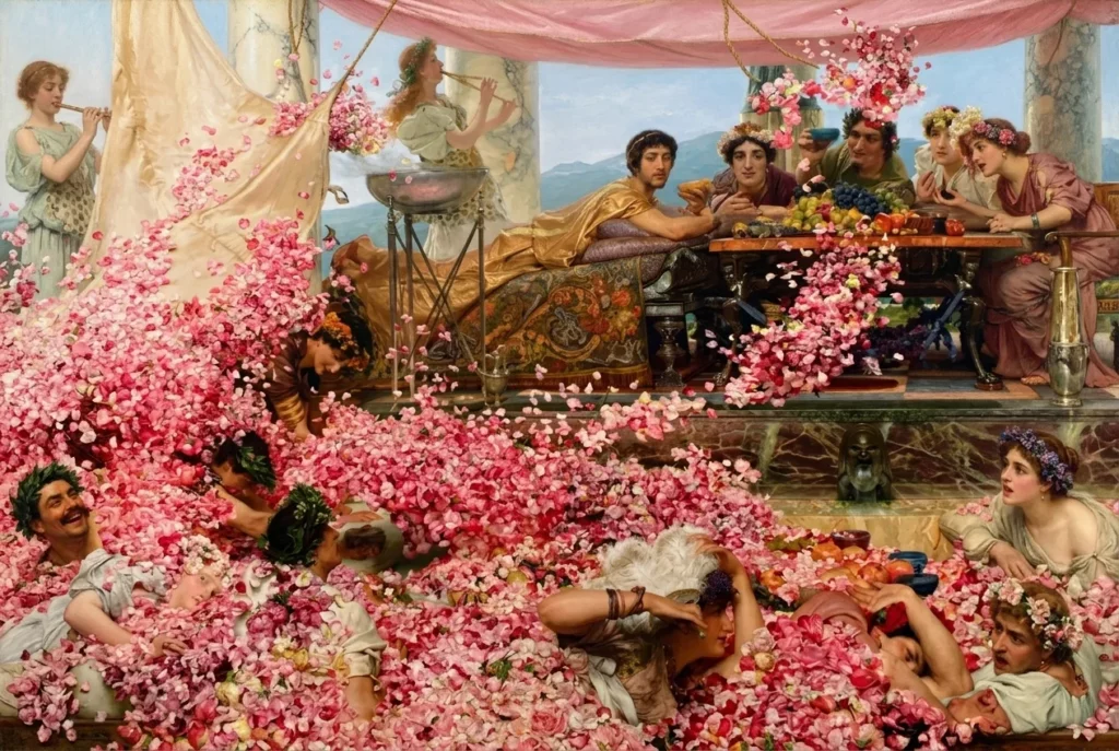 Alma-Tadema, The Roses of Heliogabalus, 1888