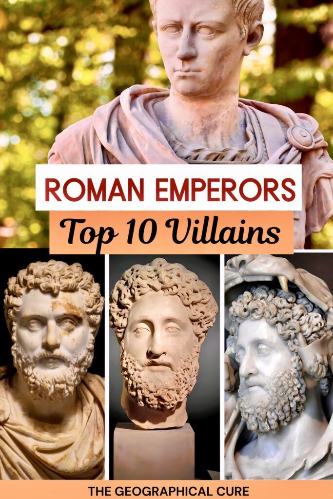 pin graphic for top 10 worst emperors 
