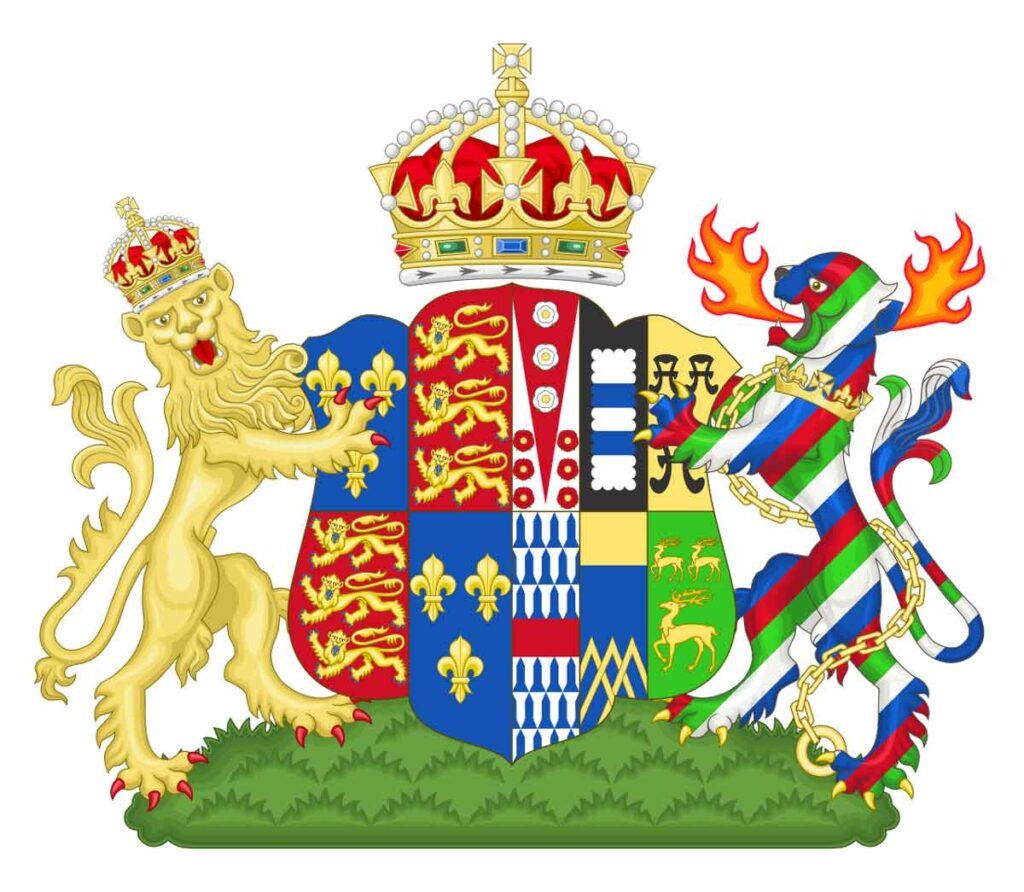 Katherine Paar's coat of arms