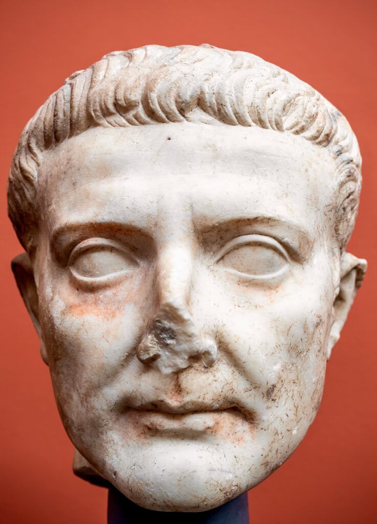 bust of Tiberius