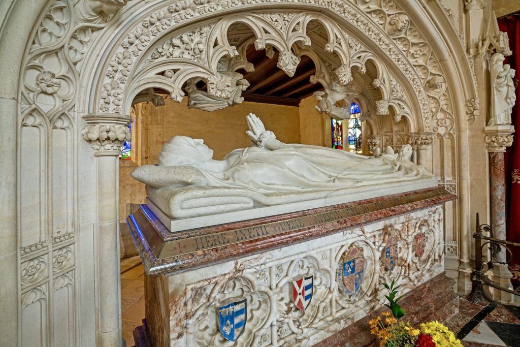 Katherine's tomb at Sudeley Castle