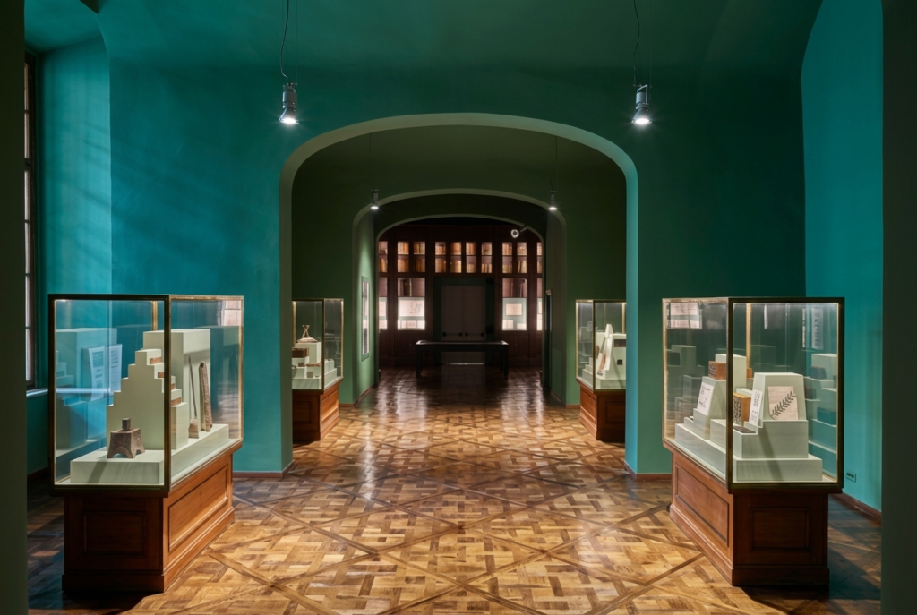 gallery in the Bodoni Museum