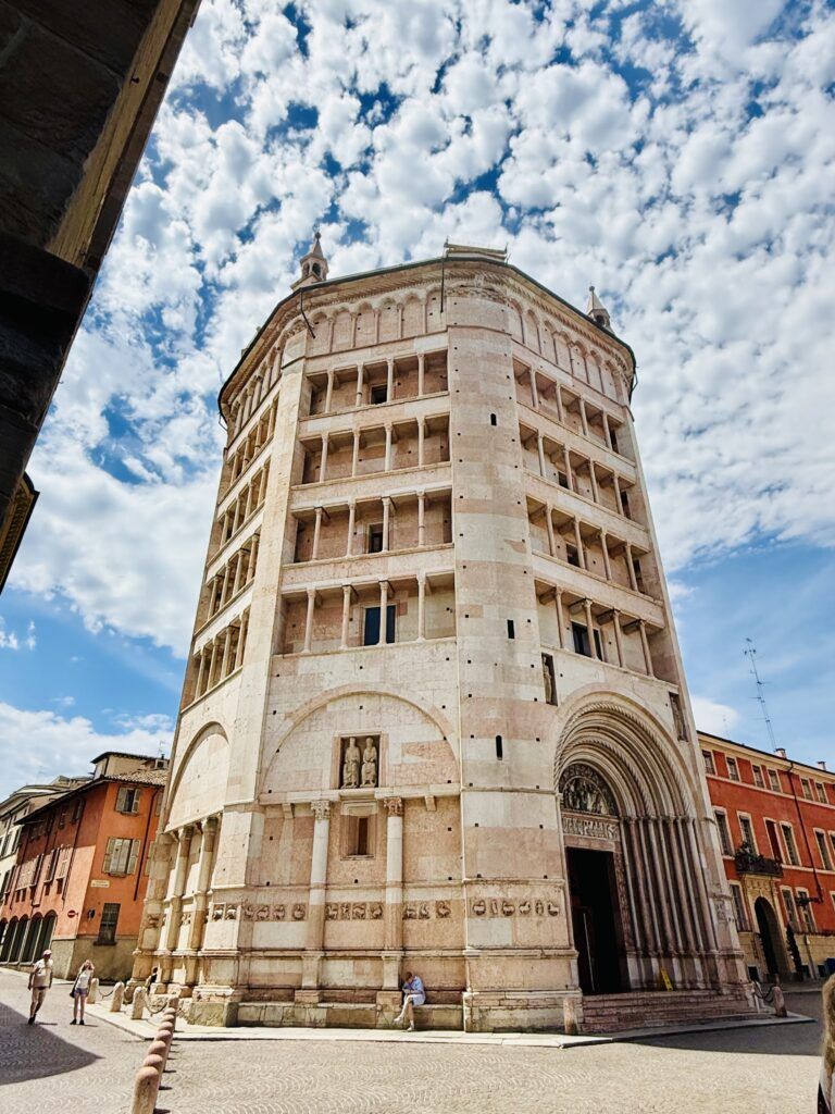 exterior of the Parma Baptistery
